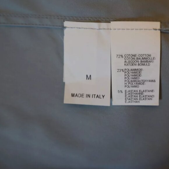 Brunello Cucinelli Monili Blouse Button Down Shirt Top Monili Tab Size Medium - Picture 8 of 8